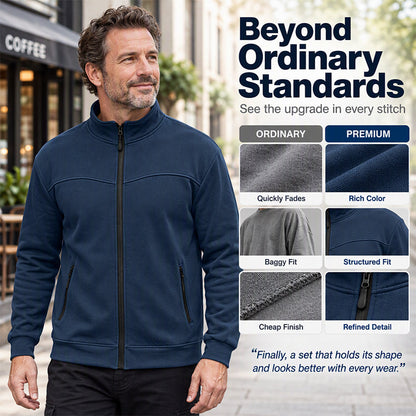 Men's Casual Stand Collar Jacket