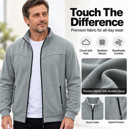 Men's Casual Stand Collar Jacket