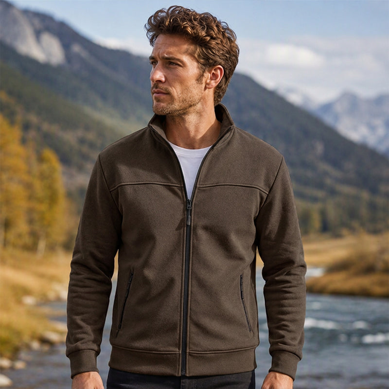 Men's Casual Stand Collar Jacket