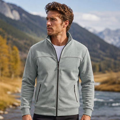 Men's Casual Stand Collar Jacket