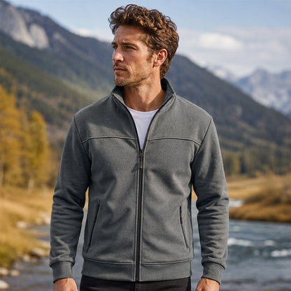 Men's Casual Stand Collar Jacket
