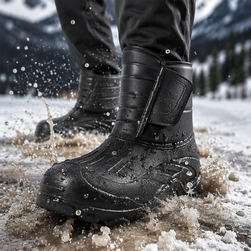 🖤Black Friday Sale:50% OFF🖤 Unisex Plush-Lined Waterproof Snow Boots