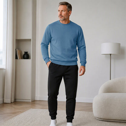 Men's Winter Warm Sweatshirt and Sweatpants Set