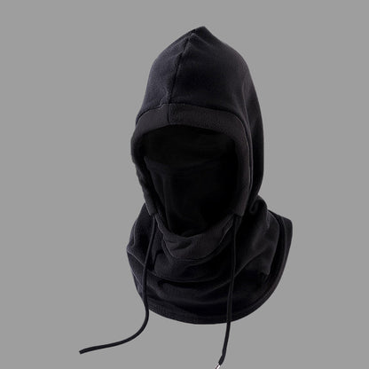 All-in-one thermal winter face mask & hood