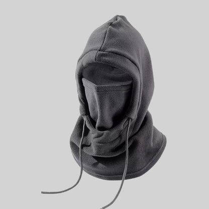 All-in-one thermal winter face mask & hood