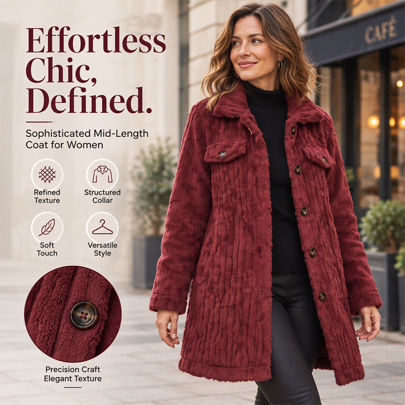 Women's Winter Mid-Length Cozy Thermal Jacket🩷