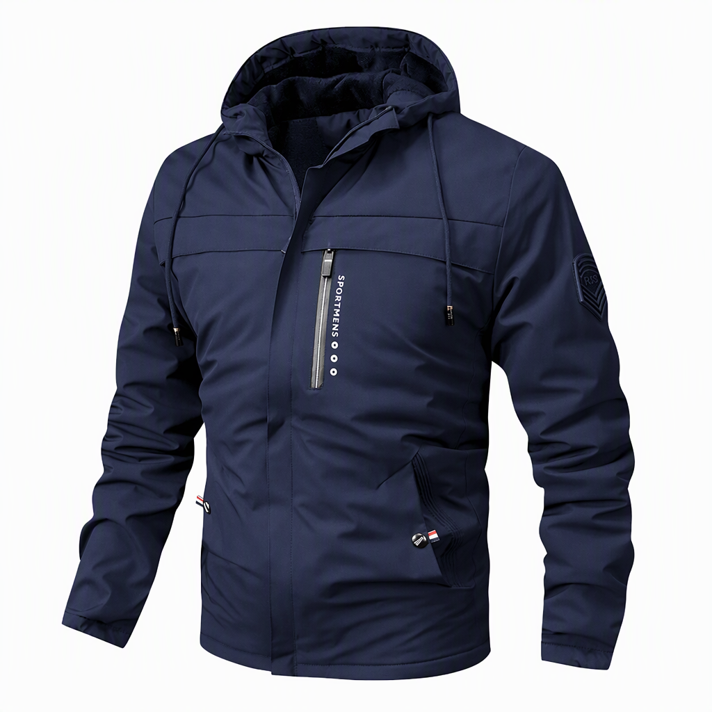 Men's American Retro Plush Lined Loose Fit Spring Autumn Coat🤎