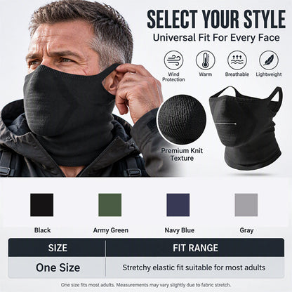 Windproof Ear Loop Neck Gaiter