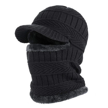 3-in-1 Winter Balaclava, Insulated Hood with Protective Goggles
