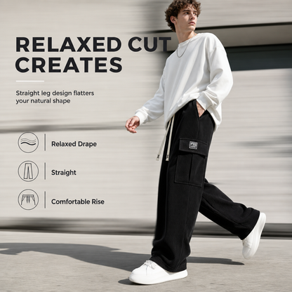 Men's Relaxed Fit Corduroy Cargo Pants