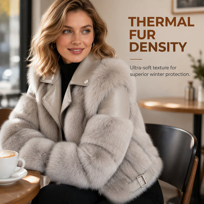 Women's Faux Fur Short Winter Coat