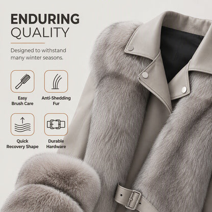 Women's Faux Fur Short Winter Coat