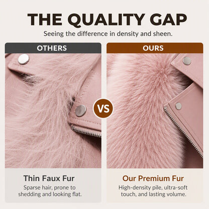 Women's Faux Fur Short Winter Coat