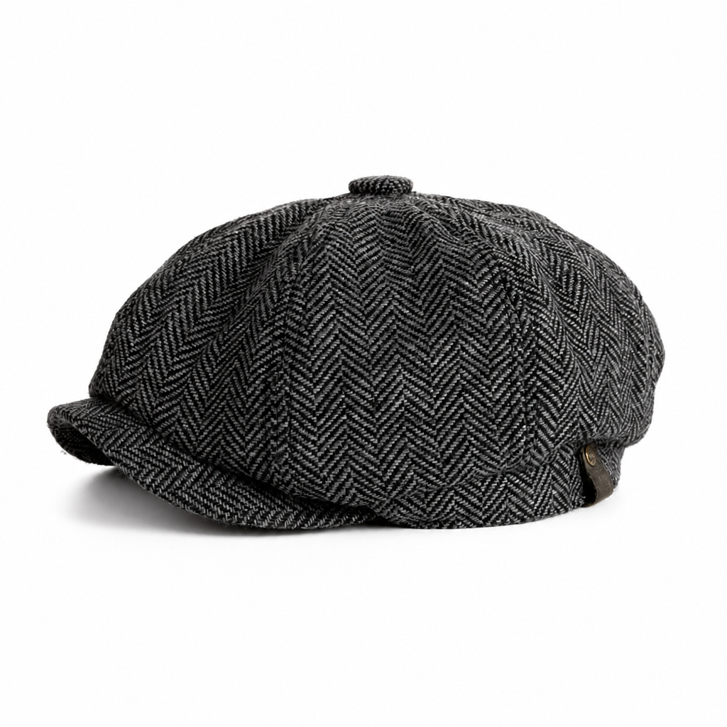 Vintage British Style Newsboy Cap for Men and Women Classic Casual Flat Cap Octagonal Beret Hat