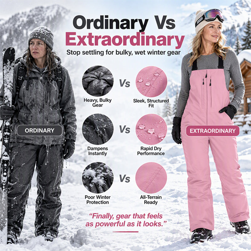 Unisex Waterproof Ski Bib Pants🔥
