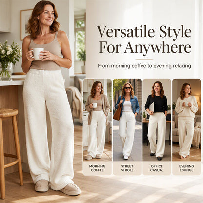 Women's Cozy Soft Wide-Leg Pants