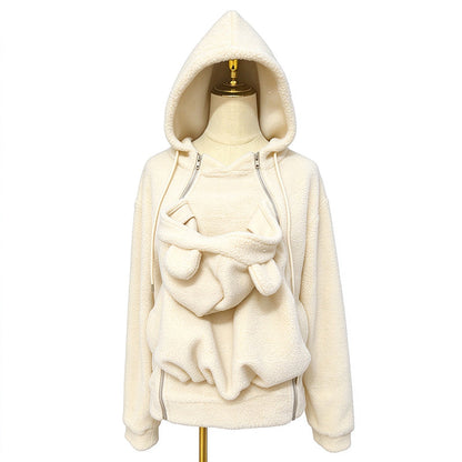 Cozy Warm Babywearing Hooded Jacket