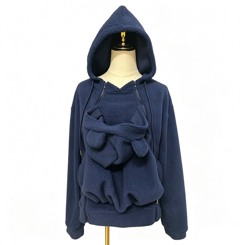 Cozy Warm Babywearing Hooded Jacket