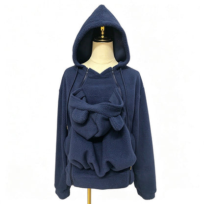Cozy Warm Babywearing Hooded Jacket