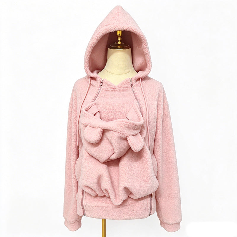 Cozy Warm Babywearing Hooded Jacket