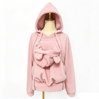 Cozy Warm Babywearing Hooded Jacket