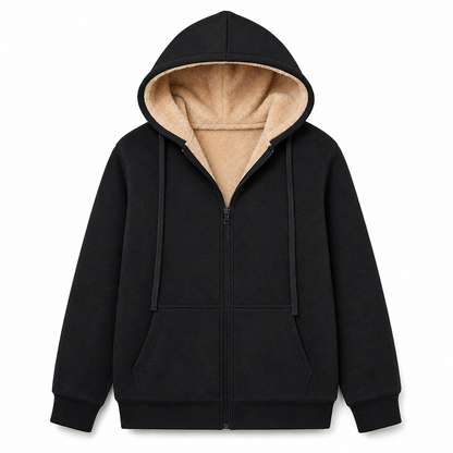 Women's Winter Warm Fleece Hooded Sweatshirt