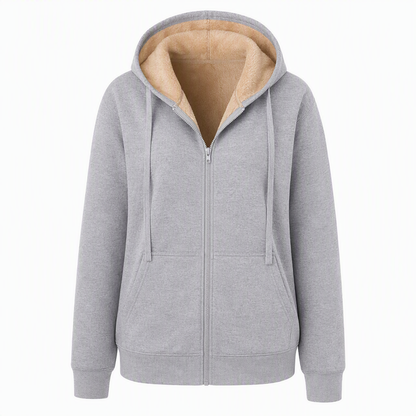 Women's Winter Warm Fleece Hooded Sweatshirt
