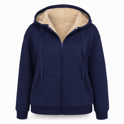 Women's Winter Warm Fleece Hooded Sweatshirt
