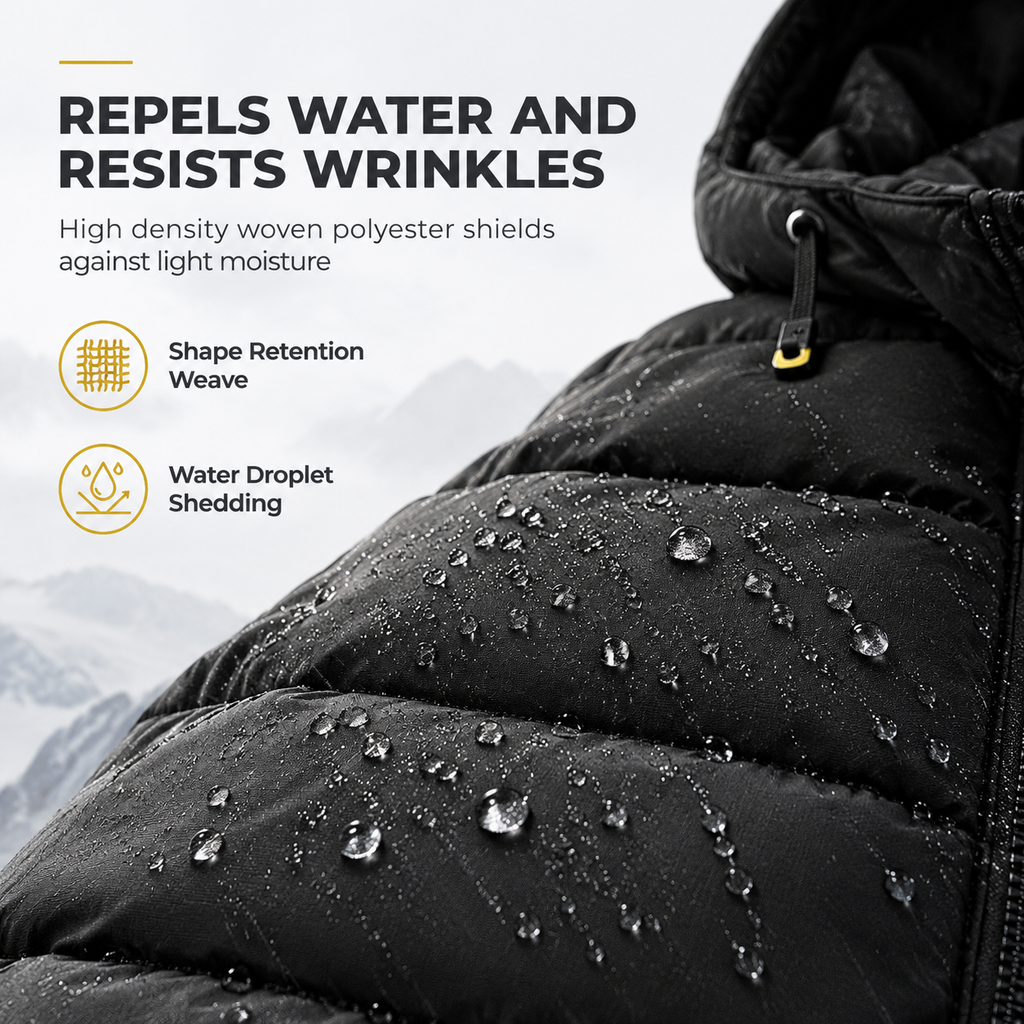 Men's Casual Winter Short Cotton-Padded Warm Insulated Coat