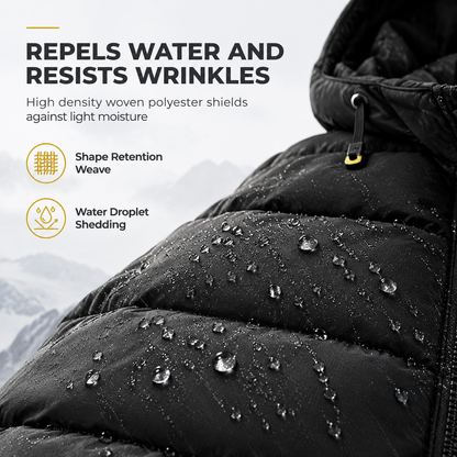 Men's Casual Winter Short Cotton-Padded Warm Insulated Coat