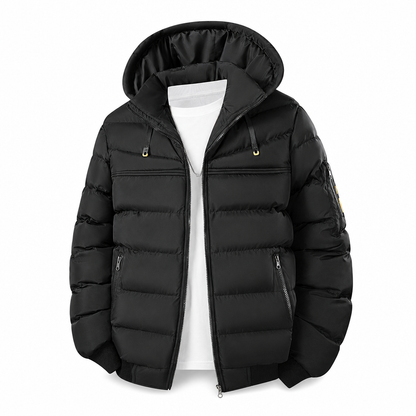 Men's Casual Winter Short Cotton-Padded Warm Insulated Coat