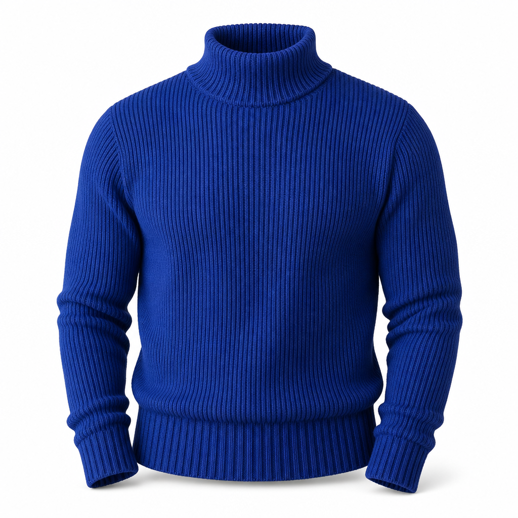 Men's Slim Fit Knit Turtleneck Sweater