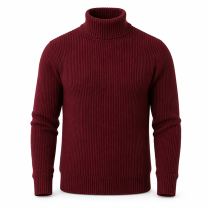 Men's Slim Fit Knit Turtleneck Sweater