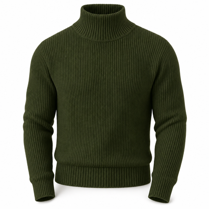 Men's Slim Fit Knit Turtleneck Sweater