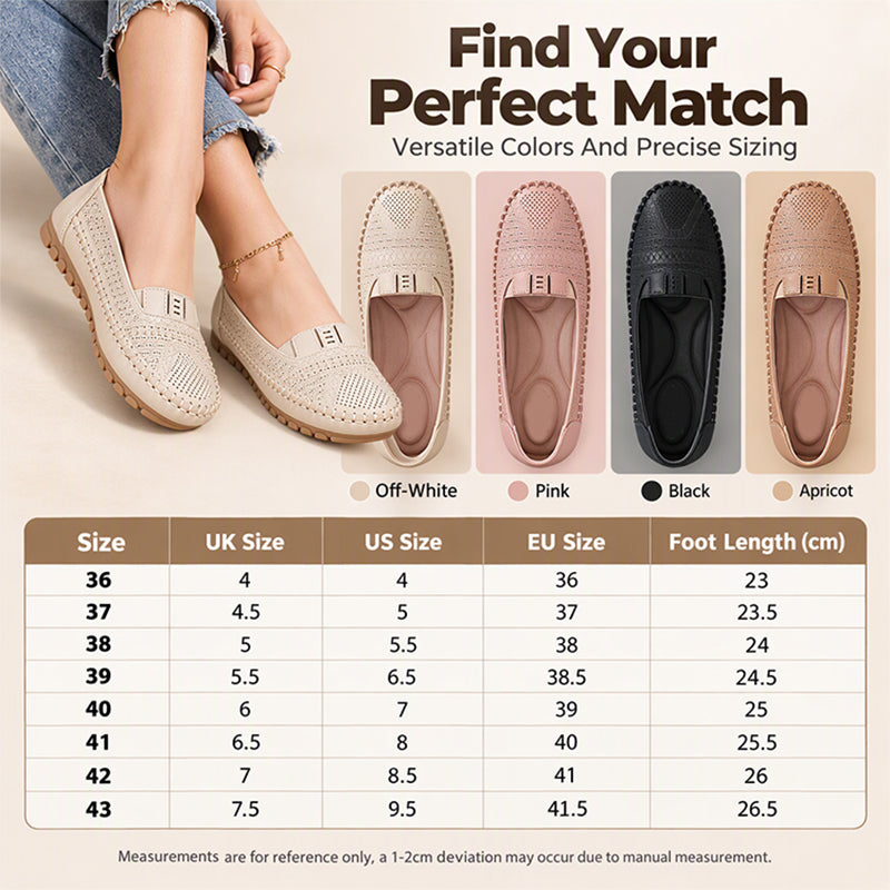 💗 Women's Breathable Slip-On Flat Shoes