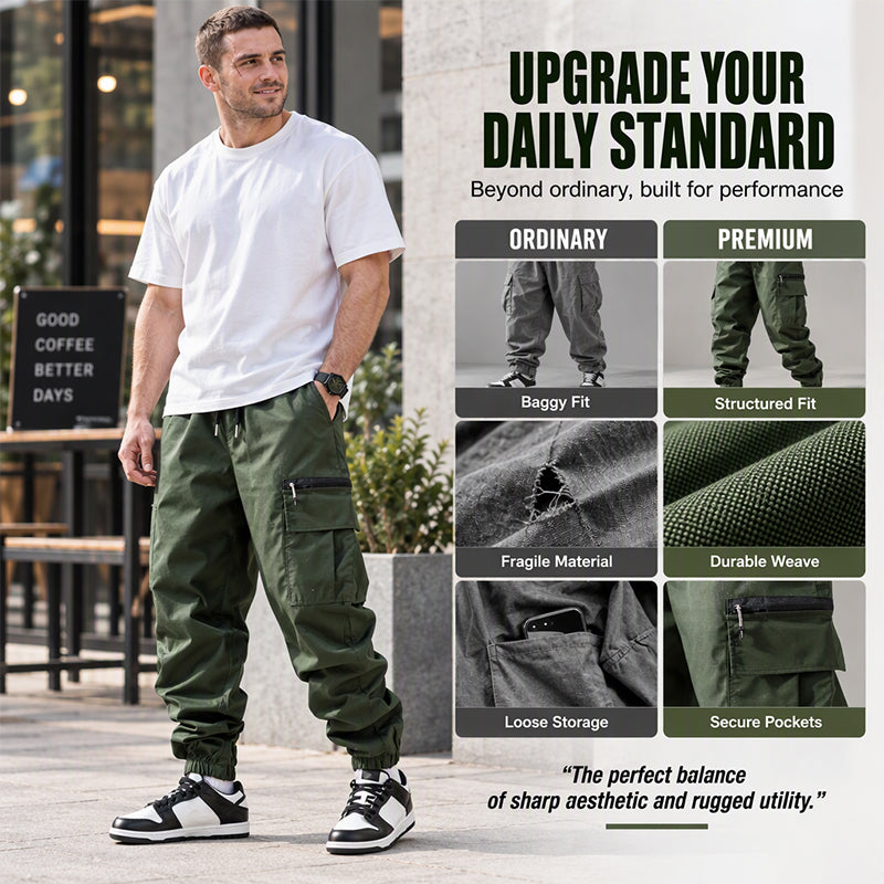 Men's Casual Multi-Pocket Cargo Pants