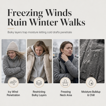Women's Winter Parka Coat with Faux Fur Hood
