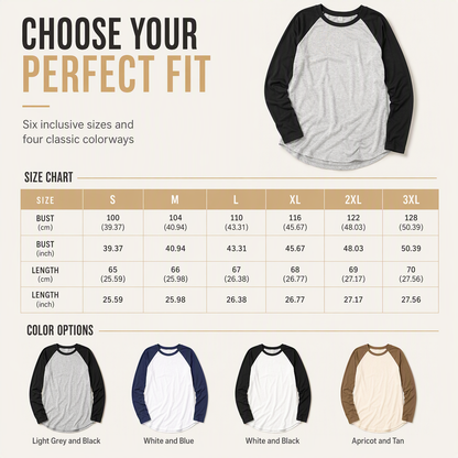 Women's Casual Loose Crew Neck Long Sleeve T-Shirt Color Block Pullover Top