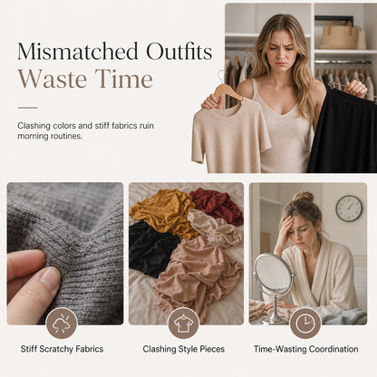 Women's Relaxed Fit Knit Two Piece Knit