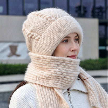 🧣 Toasty Comfort, Head-to-Neck Coverage | Women's Winter Warm Hooded Scarf