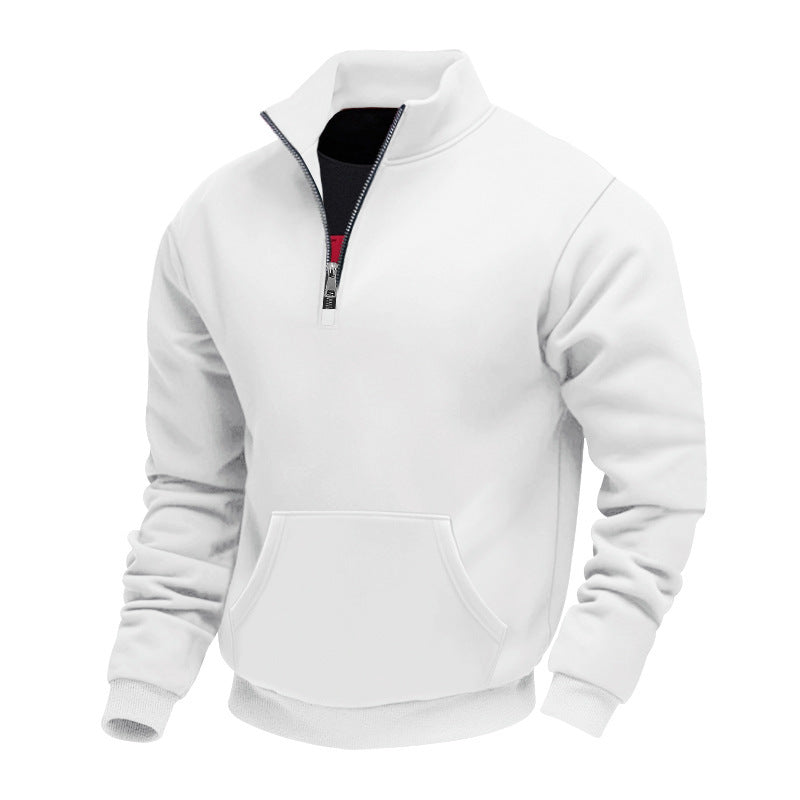 Men's Warm Half-Zip Sweatshirt