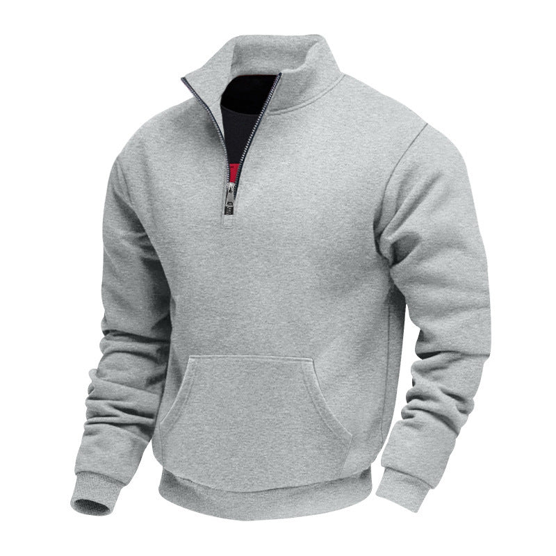 Men's Warm Half-Zip Sweatshirt