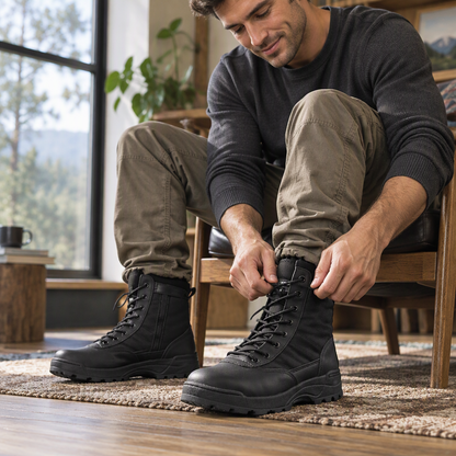 Unisex Outdoor High-Top Tactical Combat Boots
