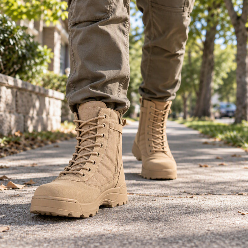 Unisex Outdoor High-Top Tactical Combat Boots