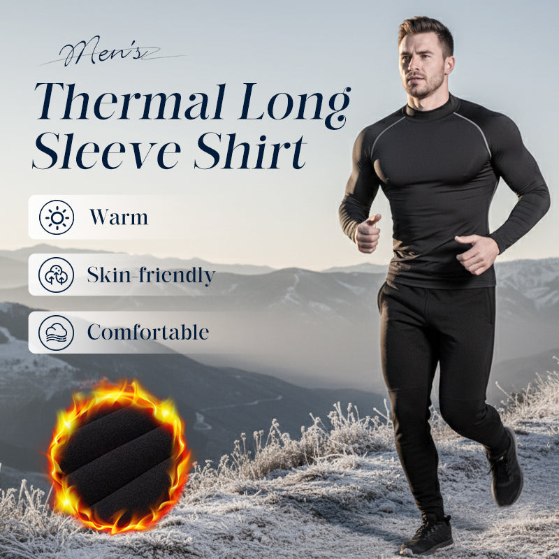 Men's Thermal Compression Long-Sleeve Shirt