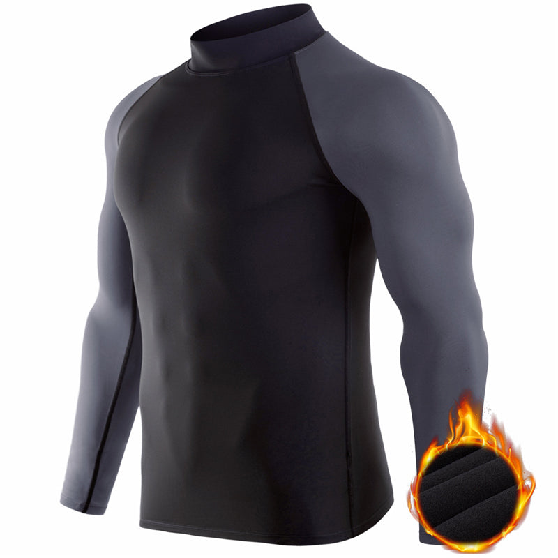 Men's Thermal Compression Long-Sleeve Shirt