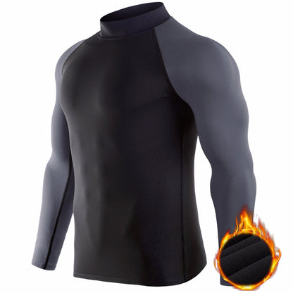 Men's Thermal Compression Long-Sleeve Shirt
