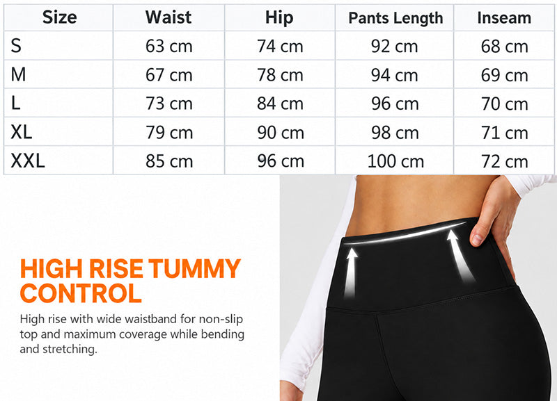 🧘 Leg-Elongating Silhouette | Women's High-Waisted Thermal Yoga Pants