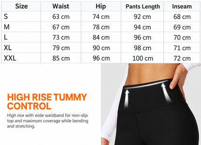 🧘 Leg-Elongating Silhouette | Women's High-Waisted Thermal Yoga Pants