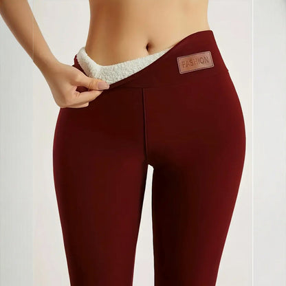 🧘 Leg-Elongating Silhouette | Women's High-Waisted Thermal Yoga Pants